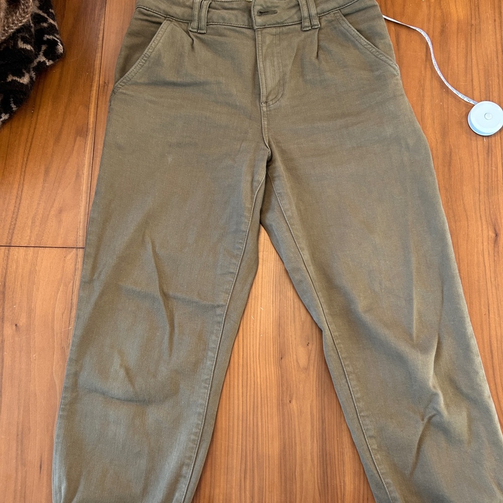Sezane Manu Khaki trousers size 36